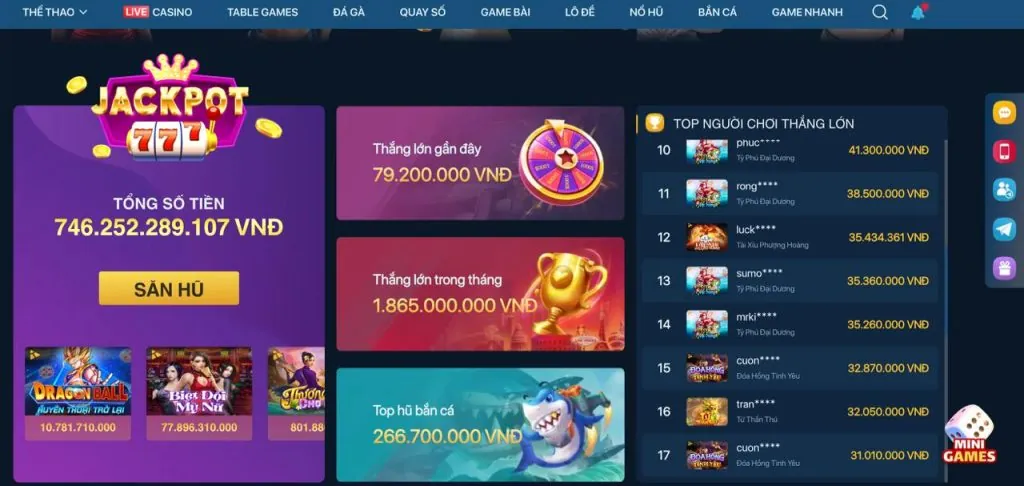 Tổng quan giao diện game bắn cá Jili